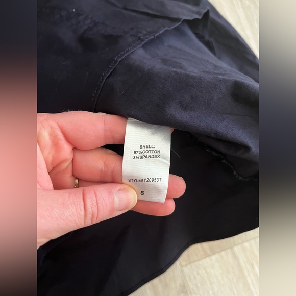 Tuckernuck Pomander Place Women’s Navy Easton Blouse Long Sleeves - Small - Picture 7 of 9